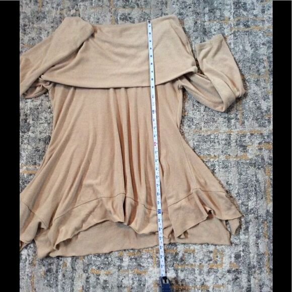 SOFT SURROUNDINGS OFF SHOULDER KNIT TOP! EUC! PM - Picture 5 of 8